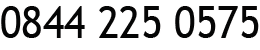 0844 225 0575